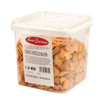 SECCHIELLO CROCCANTELLE BACON 1.2kg. # SECCHIELLO CROCCANTELLE BACON 1.2kg. #