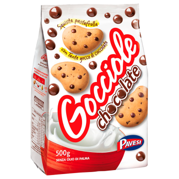 BISCOTTI GOCCIOLE CIOCCOLATO GR.500 BISCOTTI GOCCIOLE CIOCCOLATO GR.500