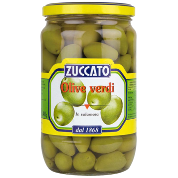 OLIVE VERDI 720gr. ZUCCATO # OLIVE VERDI 720gr. ZUCCATO #
