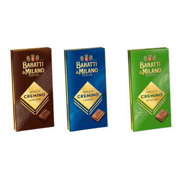 TAVOLETTA CREMINO BARATTI 110gr # TAVOLETTA CREMINO BARATTI 110gr #