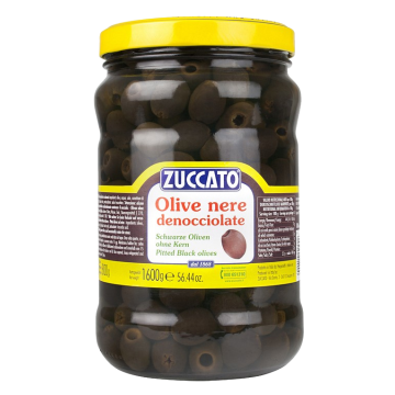 OLIVE NERE DENOCCIOLATE 1700gr ZUCCATO# OLIVE NERE DENOCCIOLATE 1700gr ZUCCATO#