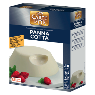PREPARATO PER PANNA COTTA 520gr. PREPARATO PER PANNA COTTA 520gr.