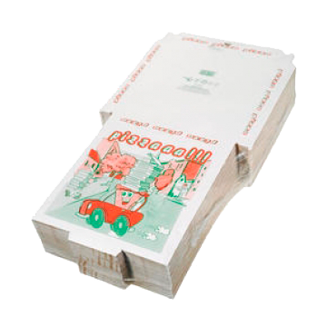 BOX PIZZA VEGET. 40x40x3cm. 100pz. # BOX PIZZA VEGET. 40x40x3cm. 100pz. #