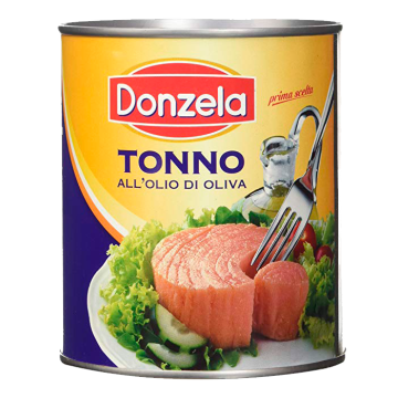 TONNO DONZELA 800gr. O.OLIVA # (12) TONNO DONZELA 800gr. O.OLIVA # (12)
