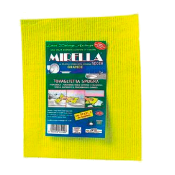 PANNO SPUGNA GRANDE 1pz. MIRELLA # (25) PANNO SPUGNA GRANDE 1pz. MIRELLA # (25)