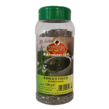 SPEZIA BASILICO FOGLIE 130gr. PET SPEZIA BASILICO FOGLIE 130gr. PET