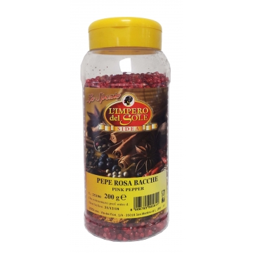 SPEZIA PEPE ROSA GRANI 200gr. PET SIDEA# SPEZIA PEPE ROSA GRANI 200gr. PET SIDEA#