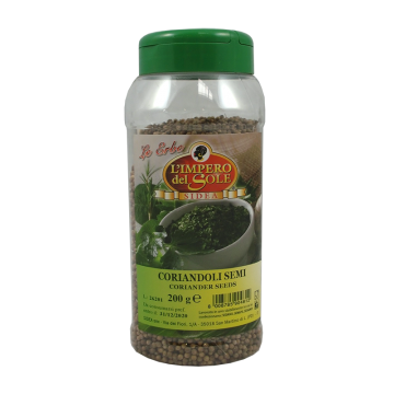 SPEZIA CORIANDOLO SEMI 200gr. PET SIDEA# SPEZIA CORIANDOLO SEMI 200gr. PET SIDEA#