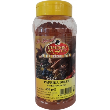 SPEZIA PAPRIKA DOLCE POLVERE 350gr. PET SPEZIA PAPRIKA DOLCE POLVERE 350gr. PET