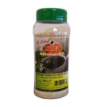 SPEZIA SESAMO SEMI DECORTICATO 450gr PET SPEZIA SESAMO SEMI DECORTICATO 450gr PET