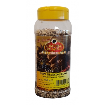 SPEZIA PEPE BIANCO GRANO 450gr. PET SPEZIA PEPE BIANCO GRANO 450gr. PET