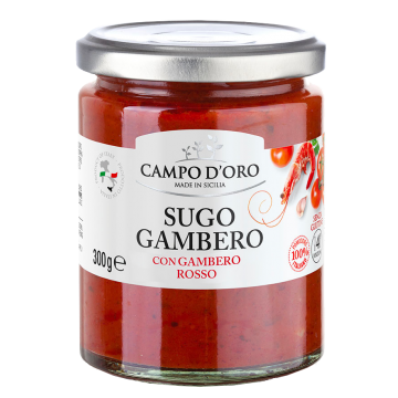 SUGO AL GAMBERO ROSSO di MAZARA 290gr #