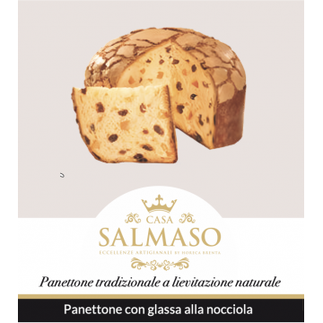 PANETTONE GLASSA ALLA NOCCIOLA 1Kg