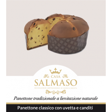 PANETTONE CLASSICO UVETTA CANDITI kg 1