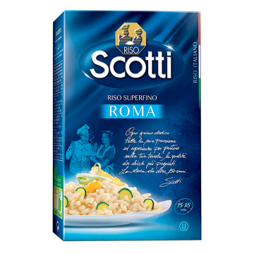 RISO SCOTTI SUPERFINO ROMA 5x1kg. s/v #