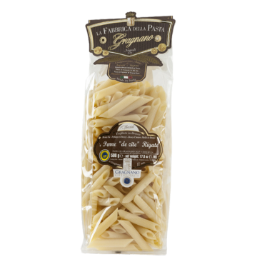 PASTA GRAGNANO 500gr. PENNE RIGATE # PASTA GRAGNANO 500gr. PENNE RIGATE #