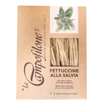 ELITE FETTUCCINE ALLA SALVIA 250gr. # ELITE FETTUCCINE ALLA SALVIA 250gr. #