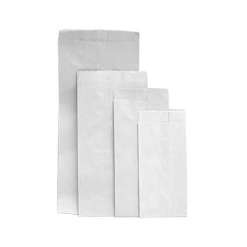SACCHETTI CARTA BIANCHI 19x38cm.1000pz#