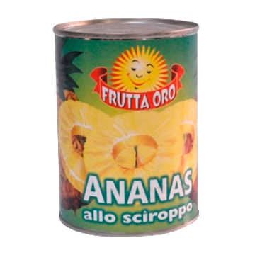 ANANAS A FETTE SCIROPPATO 840gr. # ANANAS A FETTE SCIROPPATO 840gr. #