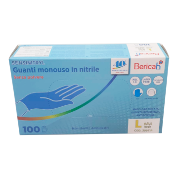 GUANTI NITRILE GRANDI 100pz. EKO #
