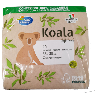 TOVAGL. 38x38x40pz. AVANA KOALA# TOVAGL. 38x38x40pz. AVANA KOALA#