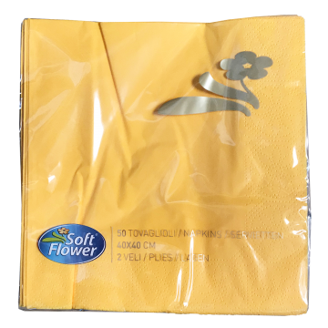 TOVAGL. 2V. 40x40x50pz. GIALLI SOFT # TOVAGL. 2V. 40x40x50pz. GIALLI SOFT #