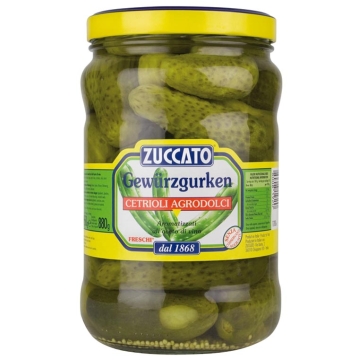 CETRIOLI AGRODOLCE 1700gr. ZUCCATO # CETRIOLI AGRODOLCE 1700gr. ZUCCATO #