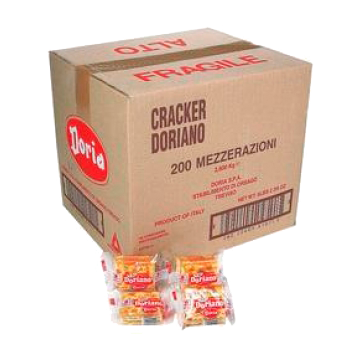 CRACKER 1/2 RAZ. ct.200pz. 2.8kg. DORIA#