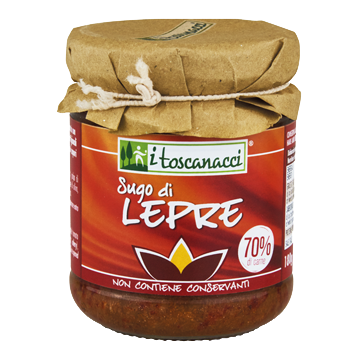 SUGO DI LEPRE 180gr. I TOSCANACCI #