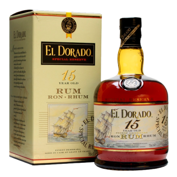 RUM EL DORADO 15Y &#34;