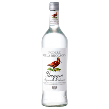 GRAPPA PODERE DELLA BECCACCIA 1LT " GRAPPA PODERE DELLA BECCACCIA 1LT "