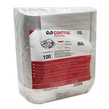 CONT.ALLUMINIO R64L 24x17 100pz contital CONT.ALLUMINIO R64L 24x17 100pz contital