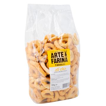 TARALLI OL. EX.VER. 750gr arte e farina TARALLI OL. EX.VER. 750gr arte e farina