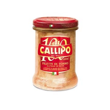 TONNO CALLIPO FILETTI 250gr. RISERVA O.#