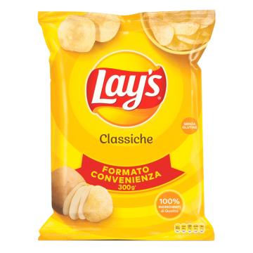 PATATINE LAY'S CLASSICHE 300gr # PATATINE LAY'S CLASSICHE 300gr #