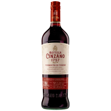 VERMOUTH BOTTEGA CINZANO ROSSO LT #