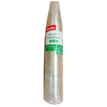 BIC.PLA BIODEGRADAB 400cc x50pz (575r) BIC.PLA BIODEGRADAB 400cc x50pz (575r)