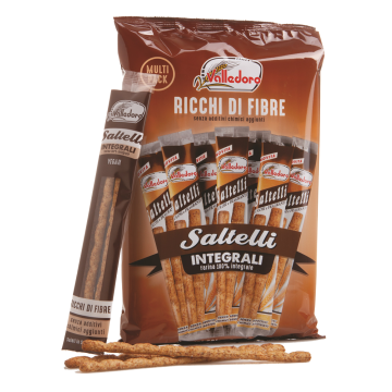 GRISSINI INTEGRALI SALTELLI 14pz. 240gr GRISSINI INTEGRALI SALTELLI 14pz. 240gr