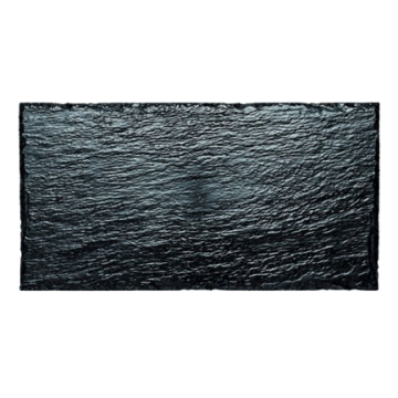 PIATTO ROCK SMALL NERO 13x9 x20pz PIATTO ROCK SMALL NERO 13x9 x20pz