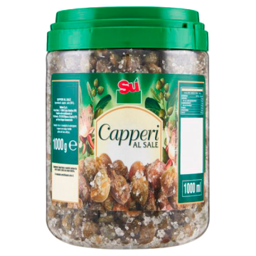 CAPPERI AL SALE 1kg. CAL.13 SU' # (6) CAPPERI AL SALE 1kg. CAL.13 SU' # (6)