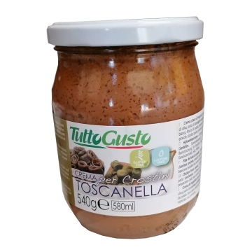 CREMA TOSCANELLA 540gr # CREMA TOSCANELLA 540gr #