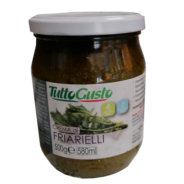 CREMA DI FRIARIELLI 500gr # CREMA DI FRIARIELLI 500gr #