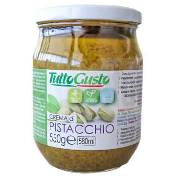CREMA DI PISTACCHIO SALATA 500gr # CREMA DI PISTACCHIO SALATA 500gr #