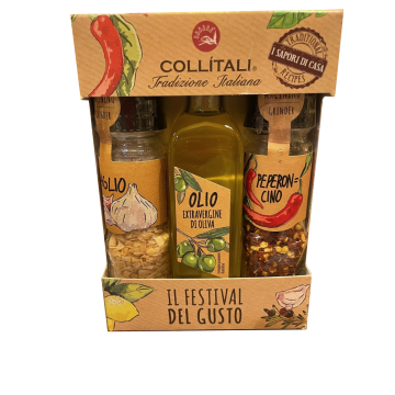 SET AGLIO OLIO e PEPERONCINO SET AGLIO OLIO e PEPERONCINO