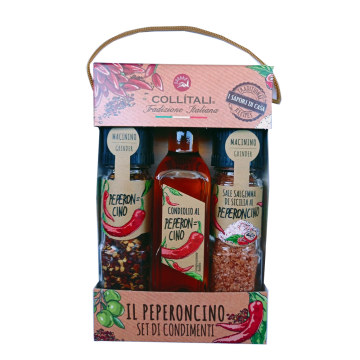 SET CONDIMENTI AL PEPERONCINO SET CONDIMENTI AL PEPERONCINO