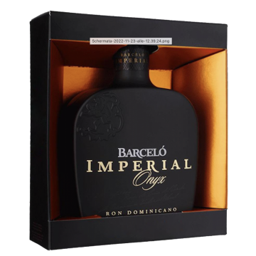 RUM BARCELO IMPERIAL ONIX 0.70 " RUM BARCELO IMPERIAL ONIX 0.70 "