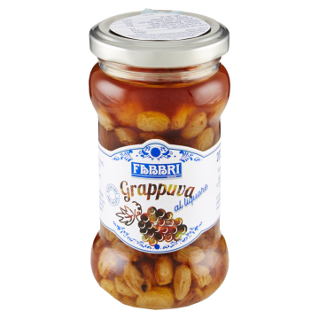 FRUTTA AL LIQUORE GRAPPUVA 200gr # FRUTTA AL LIQUORE GRAPPUVA 200gr #