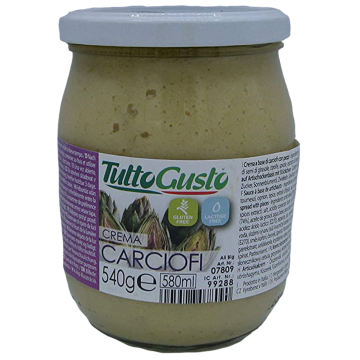 CREMA DI CARCIOFI 540gr # CREMA DI CARCIOFI 540gr #