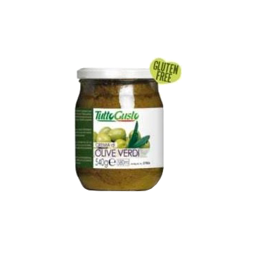 CREMA DI OLIVE VERDI 540gr # CREMA DI OLIVE VERDI 540gr #