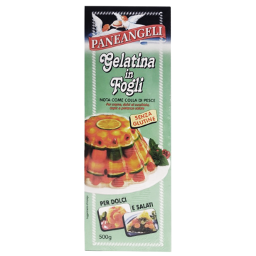 GELATINA IN FOGLI PANEALBA 500gr GELATINA IN FOGLI PANEALBA 500gr